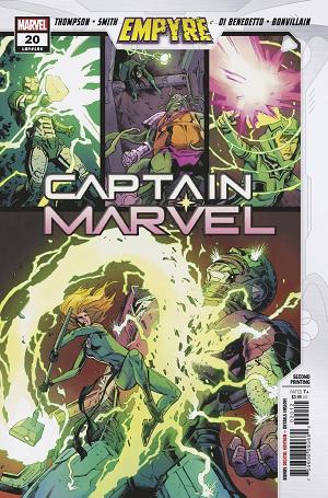 Captain Marvel #20 2ND PTG cover