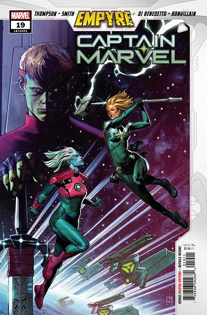 Captain Marvel #19 cover