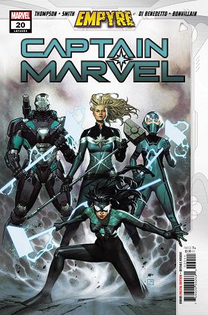 Captain Marvel #20 cover