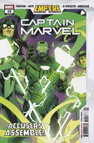 Captain Marvel #19 2ND PTG SMITH cover