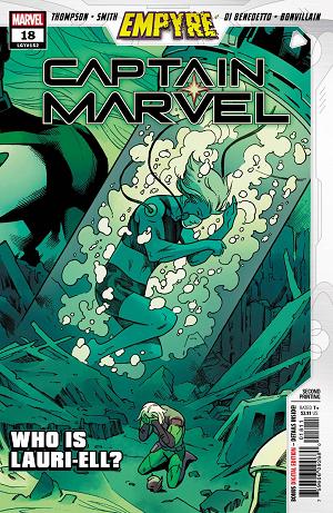 Captain Marvel #18 2ND PTG SMITH cover