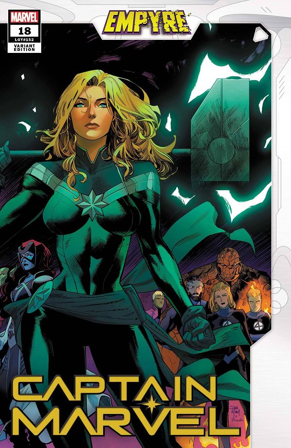 Captain Marvel #18 MORA EMPYRE cover