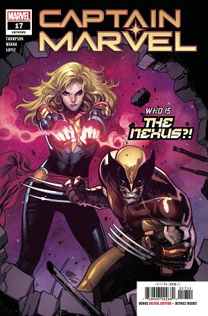 Captain Marvel #17  cover