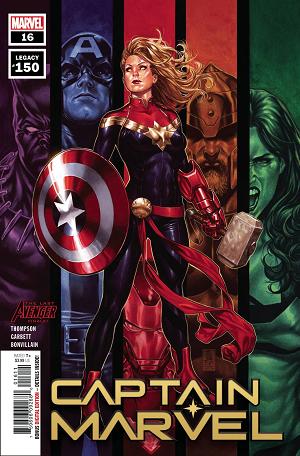 Captain Marvel #16  cover