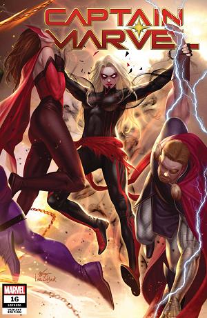 Captain Marvel #16 INHYUK LEE CONNECTING cover
