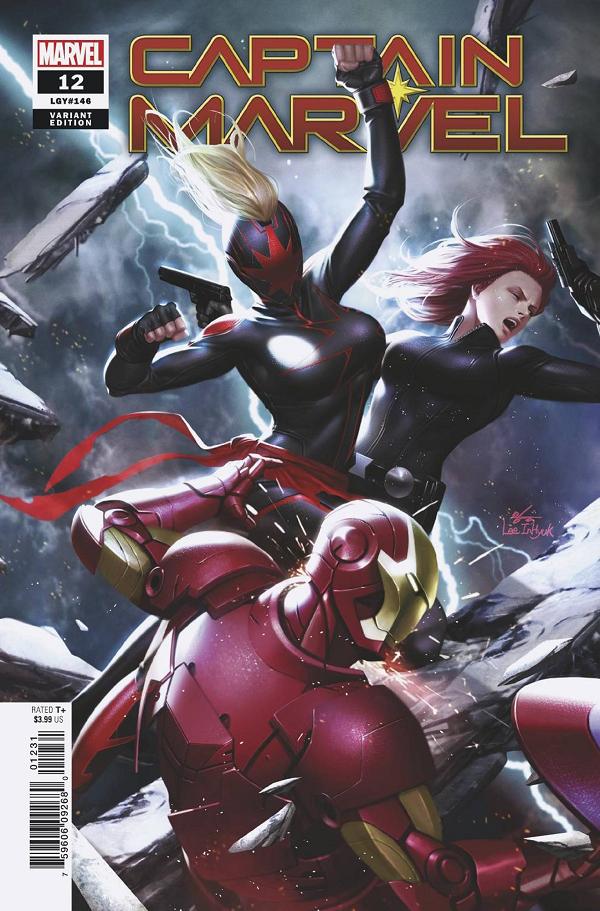 Captain Marvel #12 INHYUK LEE CONNECTING cover