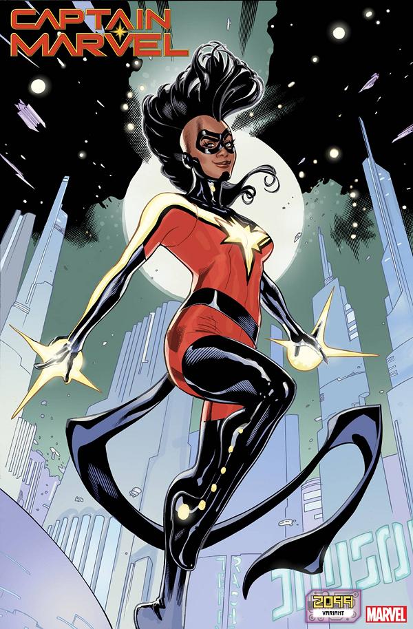 Captain Marvel #12 DODSON 2099 cover