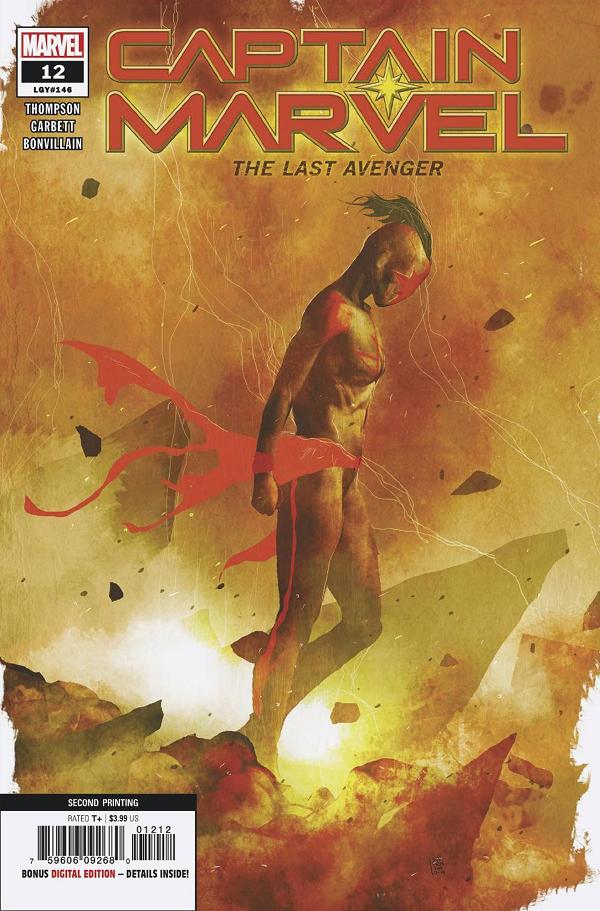 Captain Marvel #12 2ND PTG SORRENTINO cover