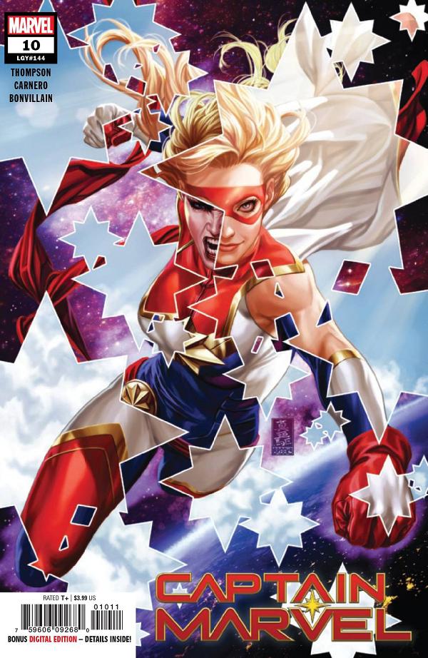 Captain Marvel #10  cover