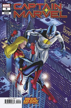 Captain Marvel #9 JONES BOBG cover