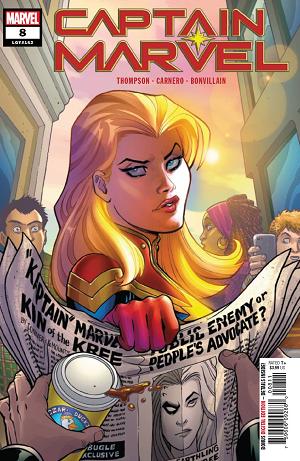 Captain Marvel #8  cover