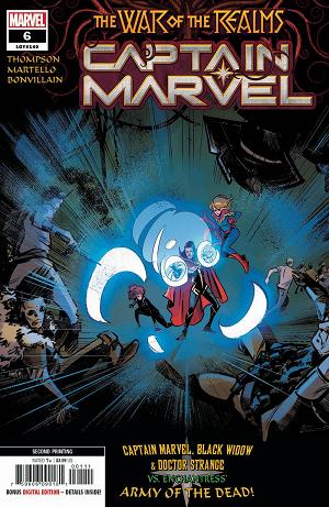 Captain Marvel #6 2ND PTG MARTELLO cover