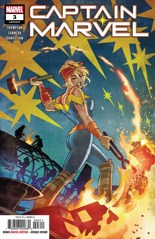 Captain Marvel #3  cover