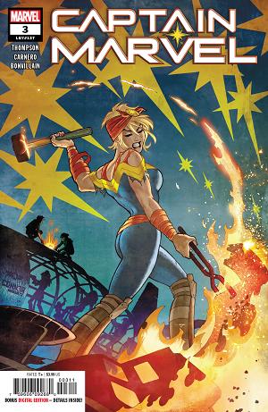 Captain Marvel #3  cover
