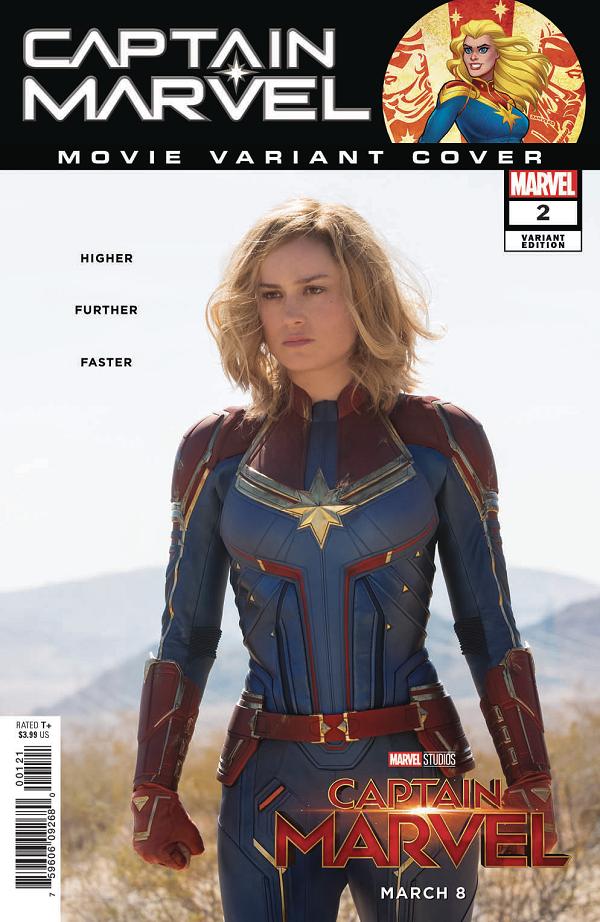 Captain Marvel #2 variant cover