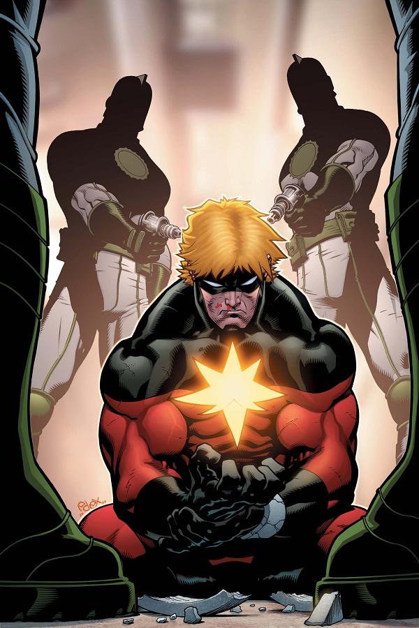 Captain Marvel #4 cover by Ed McGuinness