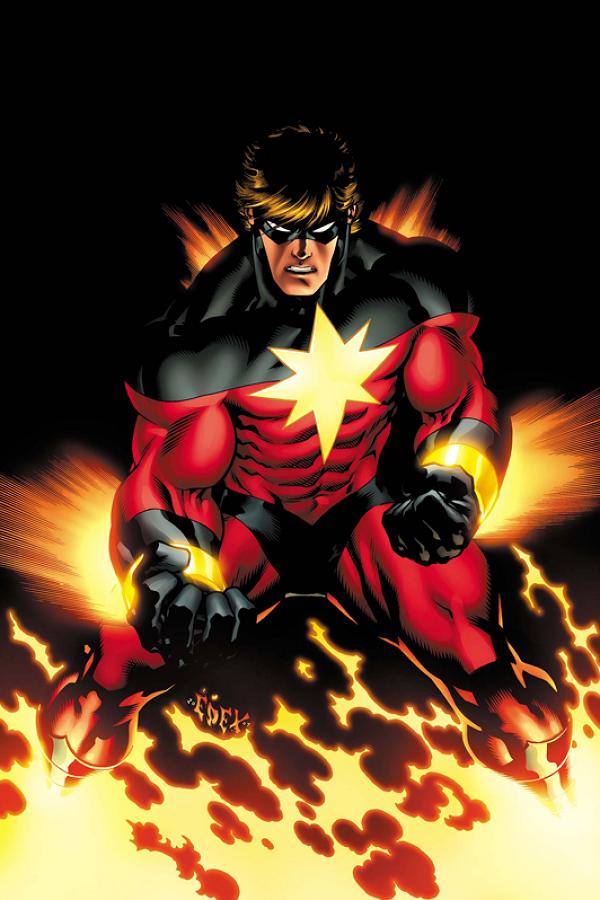 Captain Marvel #1 cover by Ed McGuinness