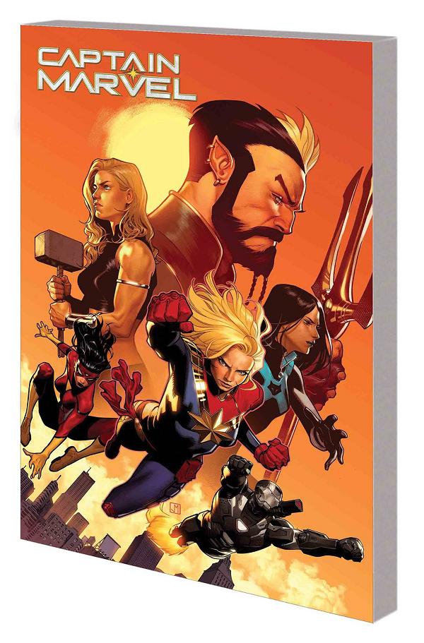 Captain Marvel Tp Vol 05 New World cover by Jorge Molina
