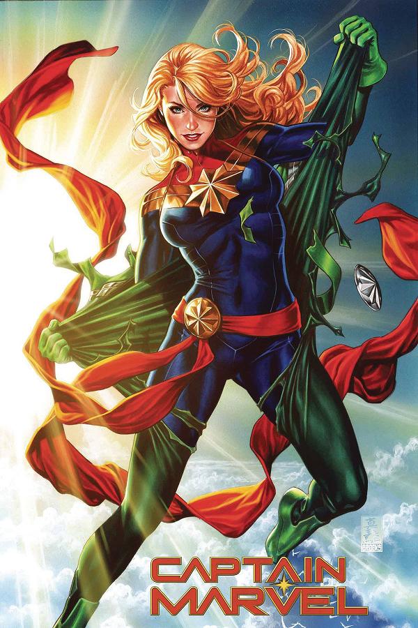 Captain Marvel Tp Vol 02 Falling Star cover by Mark Brooks