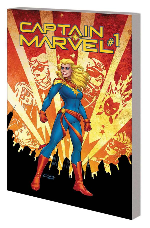 Captain Marvel Tp Vol 01 Re-Entry cover by Amanda Conner