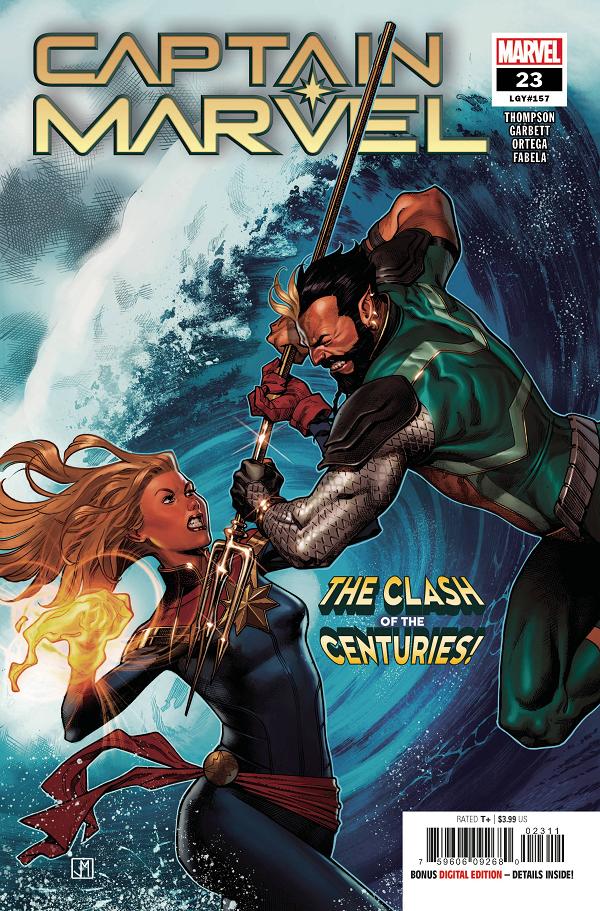 Captain Marvel #23  cover