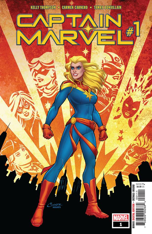 Captain Marvel #1  cover