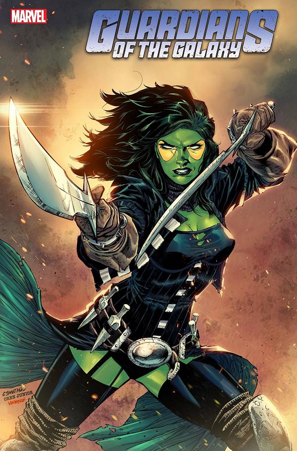 Guardians Of The Galaxy #7 CORY SMITH GAMORA cover