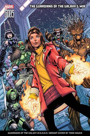 Guardians Of The Galaxy #5 TODD NAUCK GODS cover