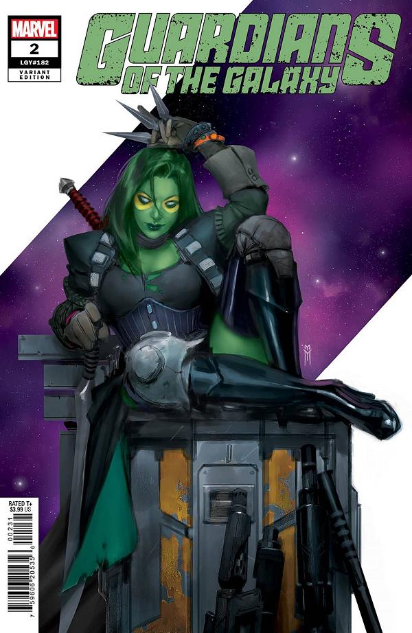 Guardians Of The Galaxy #2 variant cover by Miguel Mercado
