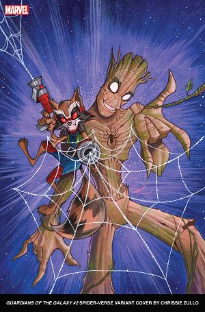 Guardians Of The Galaxy #2 ZULLO SPIDER-VERSE cover