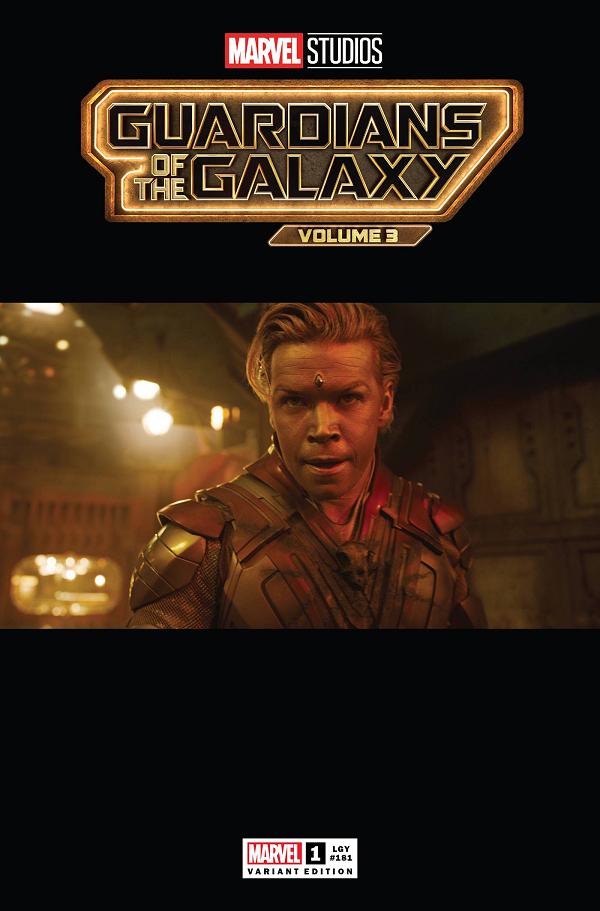 Guardians Of The Galaxy #1 variant cover by Movie Key Art