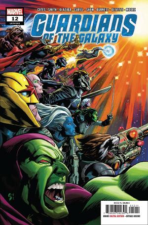 Guardians Of The Galaxy #12  cover
