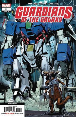 Guardians Of The Galaxy #8 2ND PTG SMITH cover