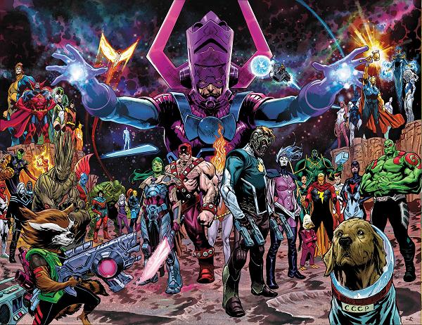 Guardians Of The Galaxy #1 variant cover by Geoff Shaw