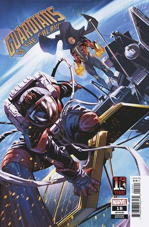 Guardians Of The Galaxy #18 MILES MORALES 10TH ANNIV cover