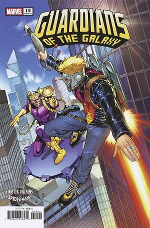 Guardians Of The Galaxy #15 PACHECO SPIDER-MAN VILLAINS cover