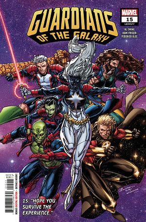 Guardians Of The Galaxy #15 cover