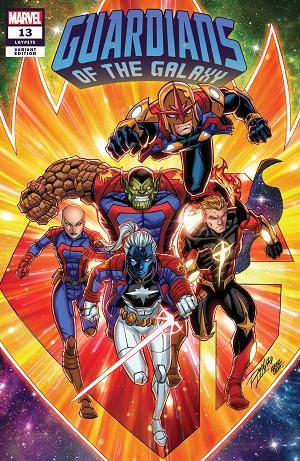 Guardians Of The Galaxy #13 RON LIM cover