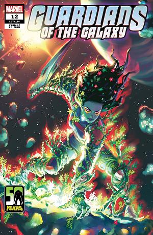 Guardians Of The Galaxy #12 HETRICK GAMORA-THING cover