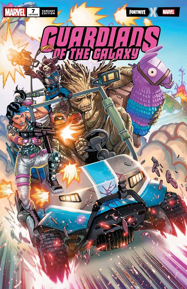 Guardians Of The Galaxy #7 GARRON FORTNITE cover