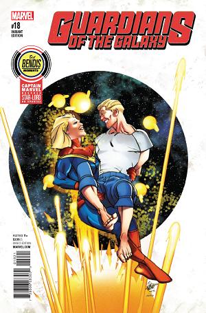 Guardians Of Galaxy #18 BEST BENDIS MOMENTS cover