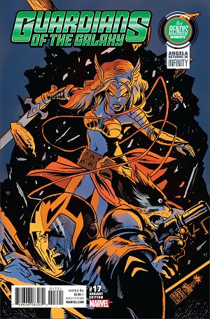 Guardians Of Galaxy #17 BEST BENDIS MOMENTS cover