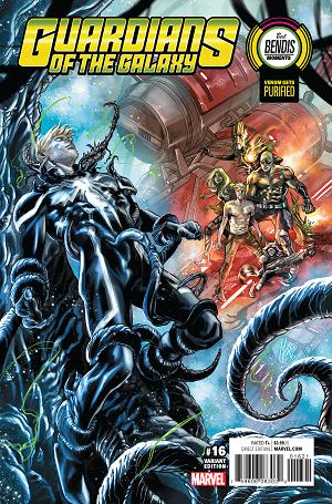 Guardians Of Galaxy #16 BEST BENDIS MOMENTS cover