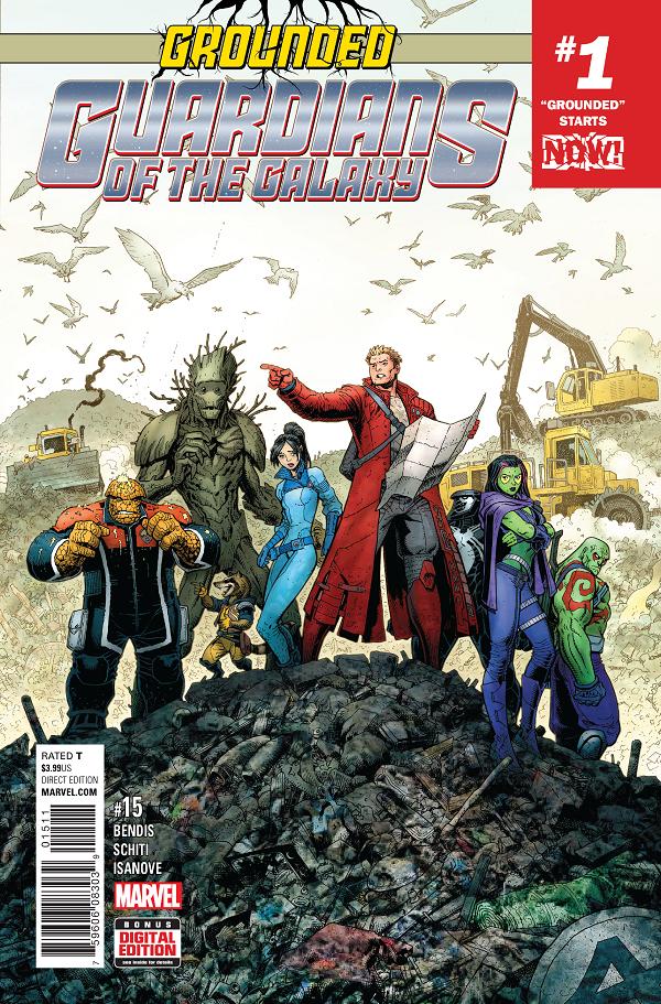 Guardians Of Galaxy #15 cover by Arthur Adams