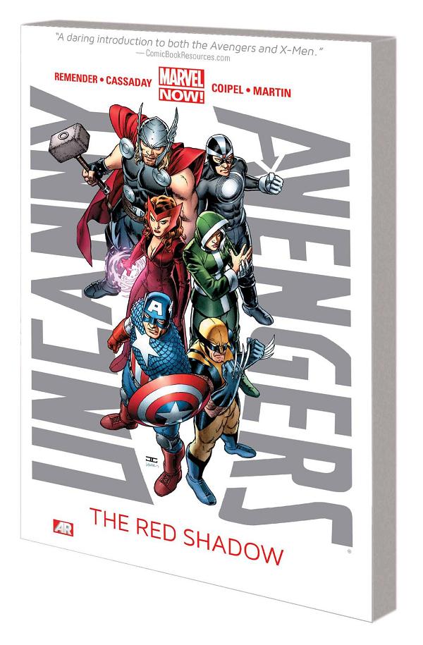 Uncanny Avengers Tp Vol 01 Red Shadow cover by John Cassaday