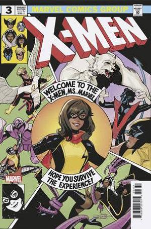 Ms Marvel New Mutant #3 TERRY DODSON TEAM HOMAGE cover