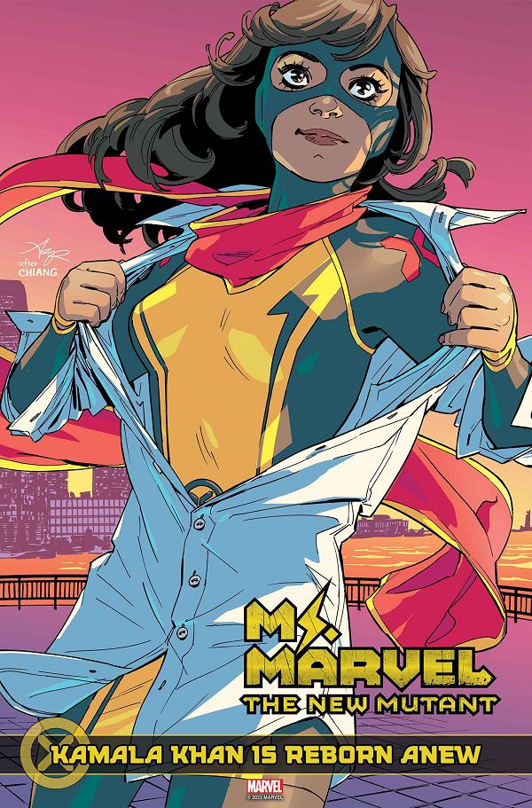 Ms Marvel New Mutant #2 AMY REEDER HOMAGE cover