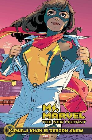 Ms Marvel New Mutant #2 AMY REEDER HOMAGE cover