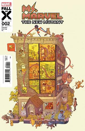 Ms Marvel New Mutant #2 ADRIAN ALPHONA cover