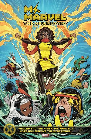 Ms Marvel New Mutant #1 ELIZABETH TORQUE TEAM HOMAGE cover